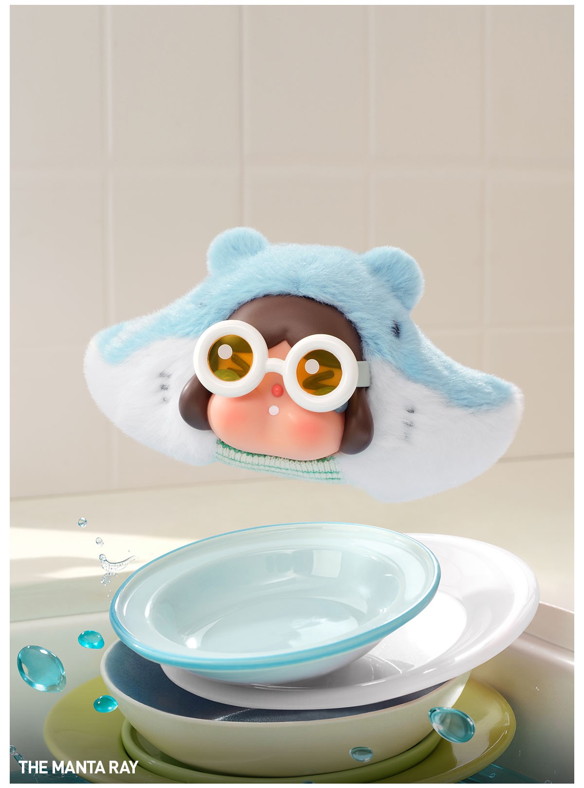 CRYBABY — Cry Me an Ocean Vinyl Plush Pendant Blind Box | POP MART — official detail