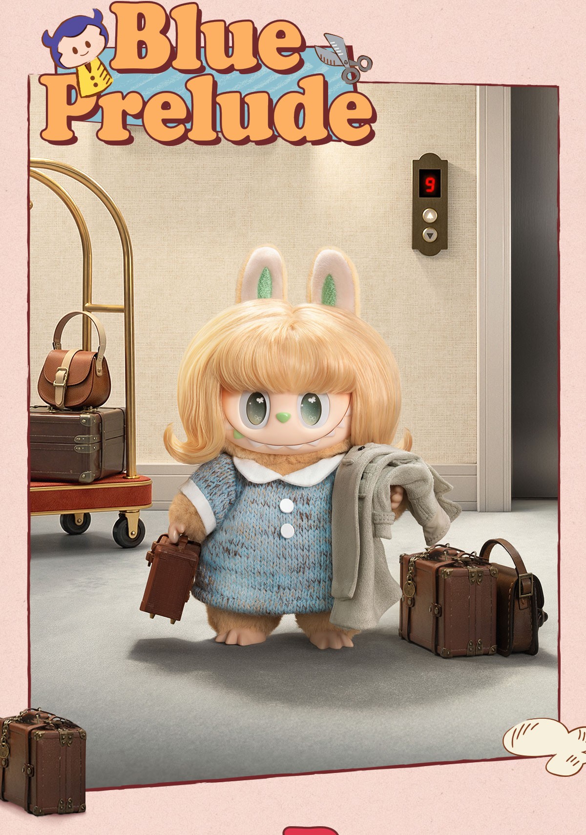 THE MONSTERS — Hair Salon Vinyl Plush Pendant Blind Box | POP MART — official detail