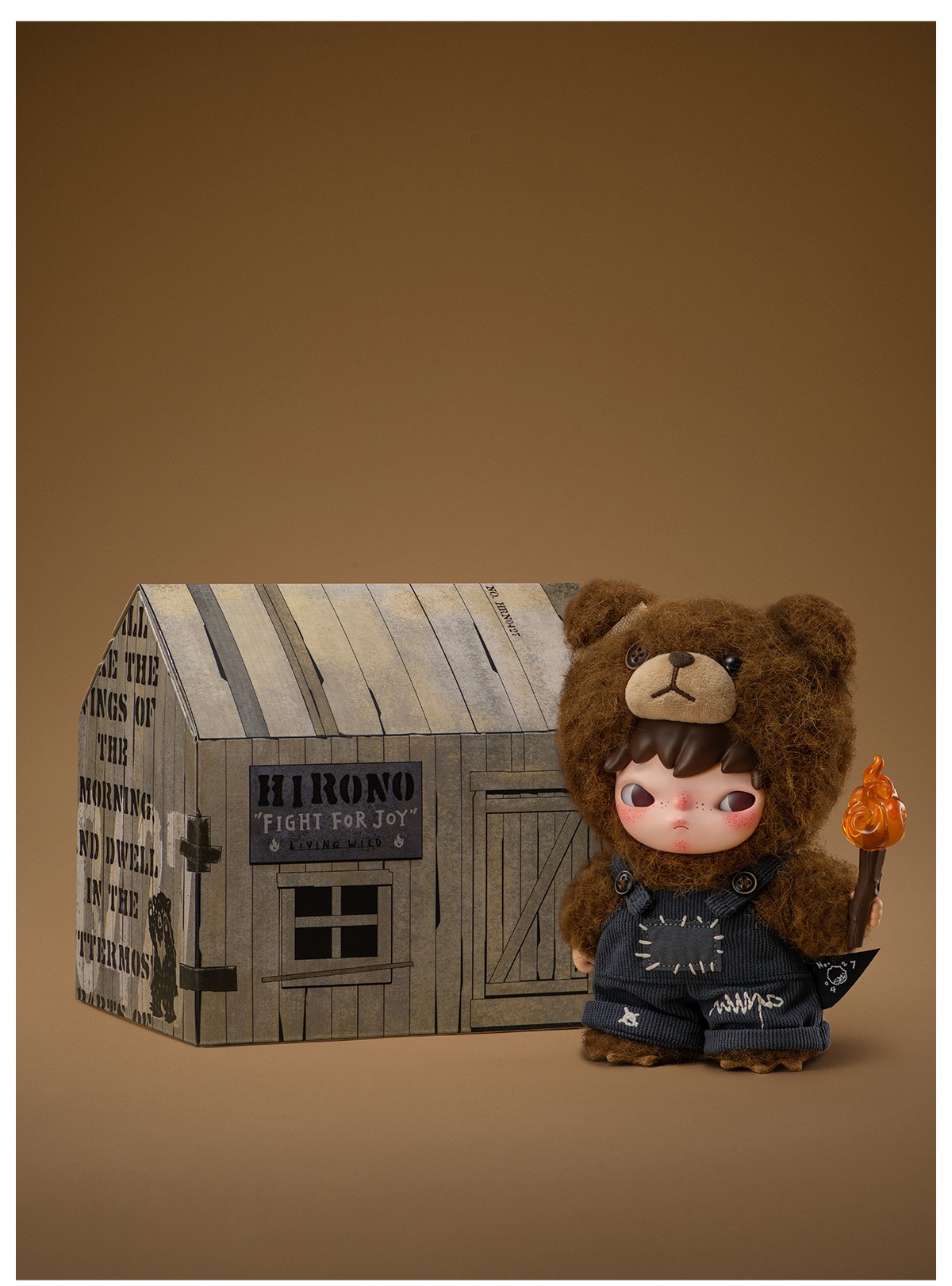 HIRONO — Living Wild Fight for Joy Plush Doll | POP MART — official detail