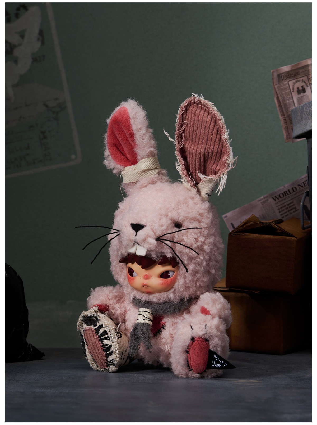HIRONO — Little Hare Plush Doll Pendant Blind Box | POP MART — official detail