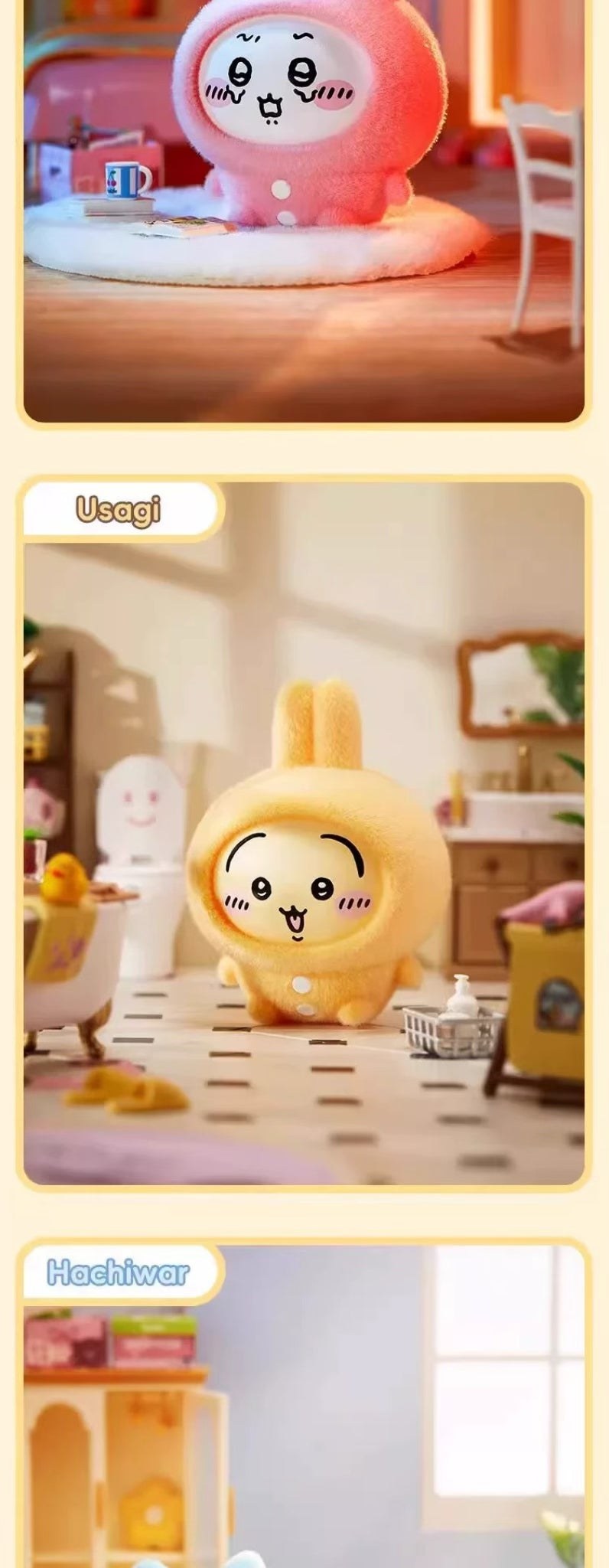 Chiikawa — Face Changing Blind Box | MINISO — official detail