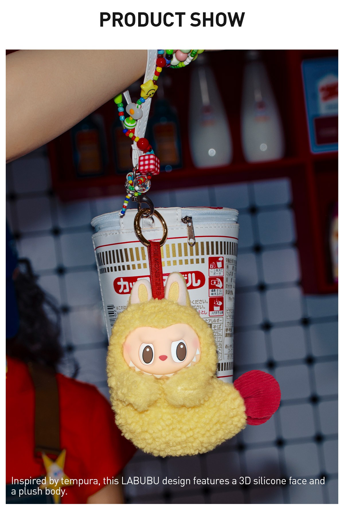 THE MONSTERS — Wacky Mart Earphone Case | POP MART — official detail