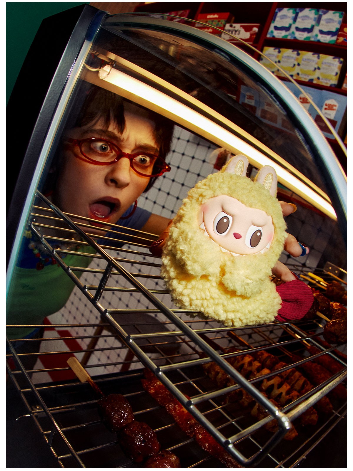THE MONSTERS — Wacky Mart Earphone Case | POP MART — official detail