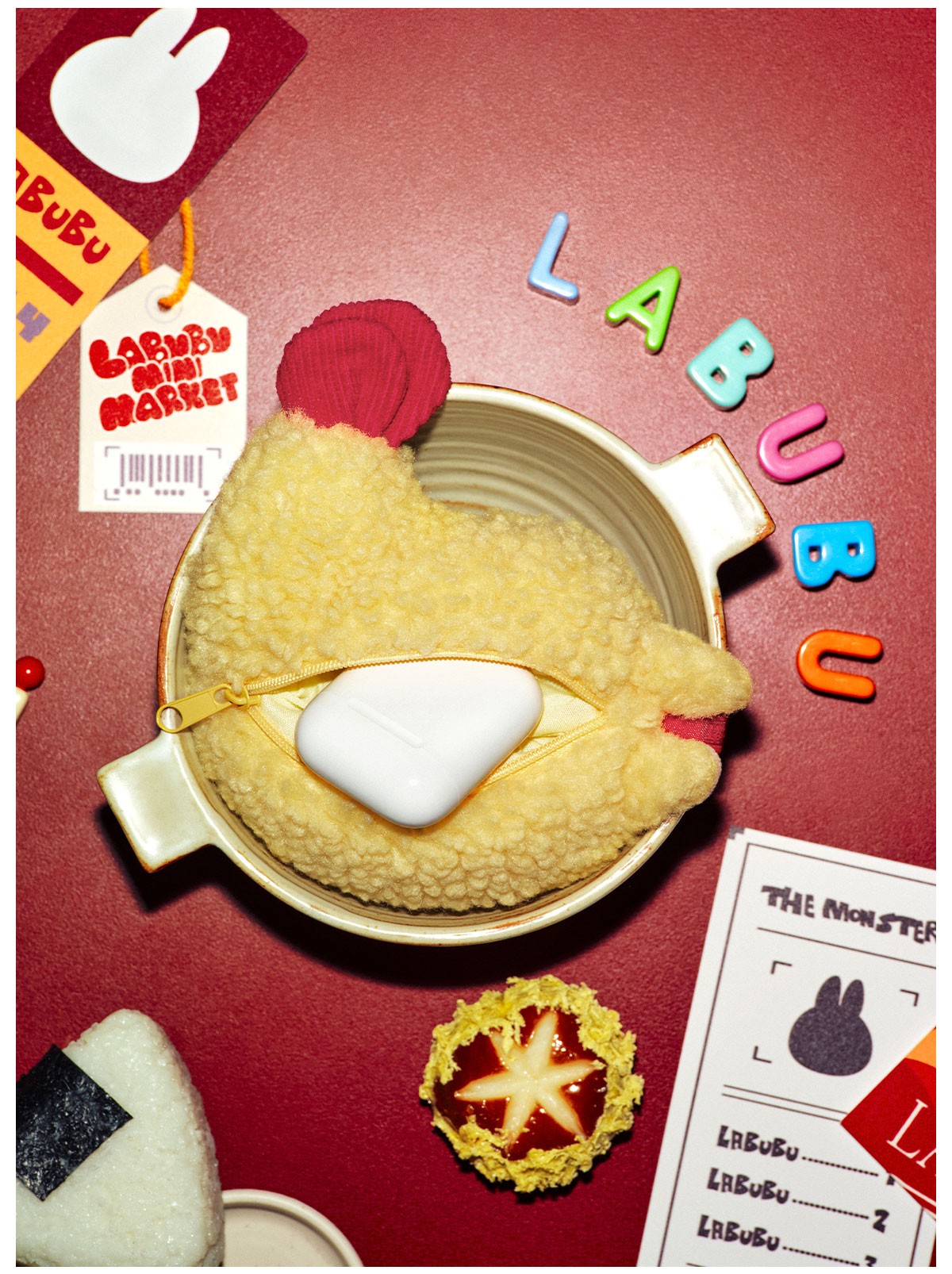 THE MONSTERS — Wacky Mart Earphone Case | POP MART — official detail
