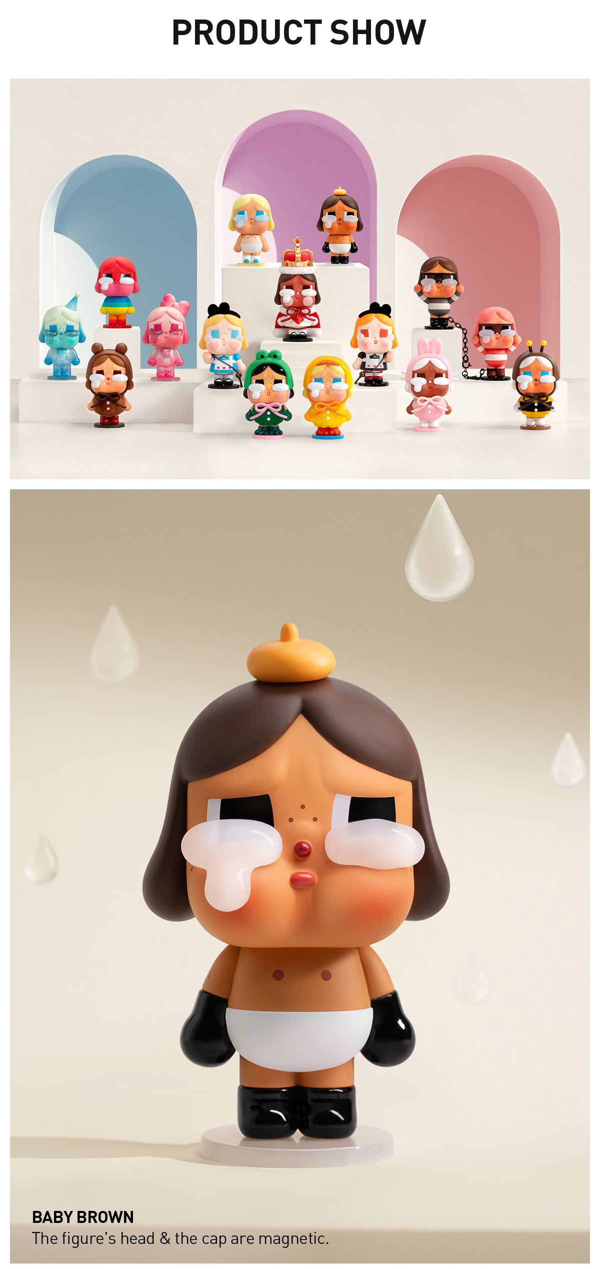 CRYBABY — Crying Again Series Blind Box | POP MART — official detail