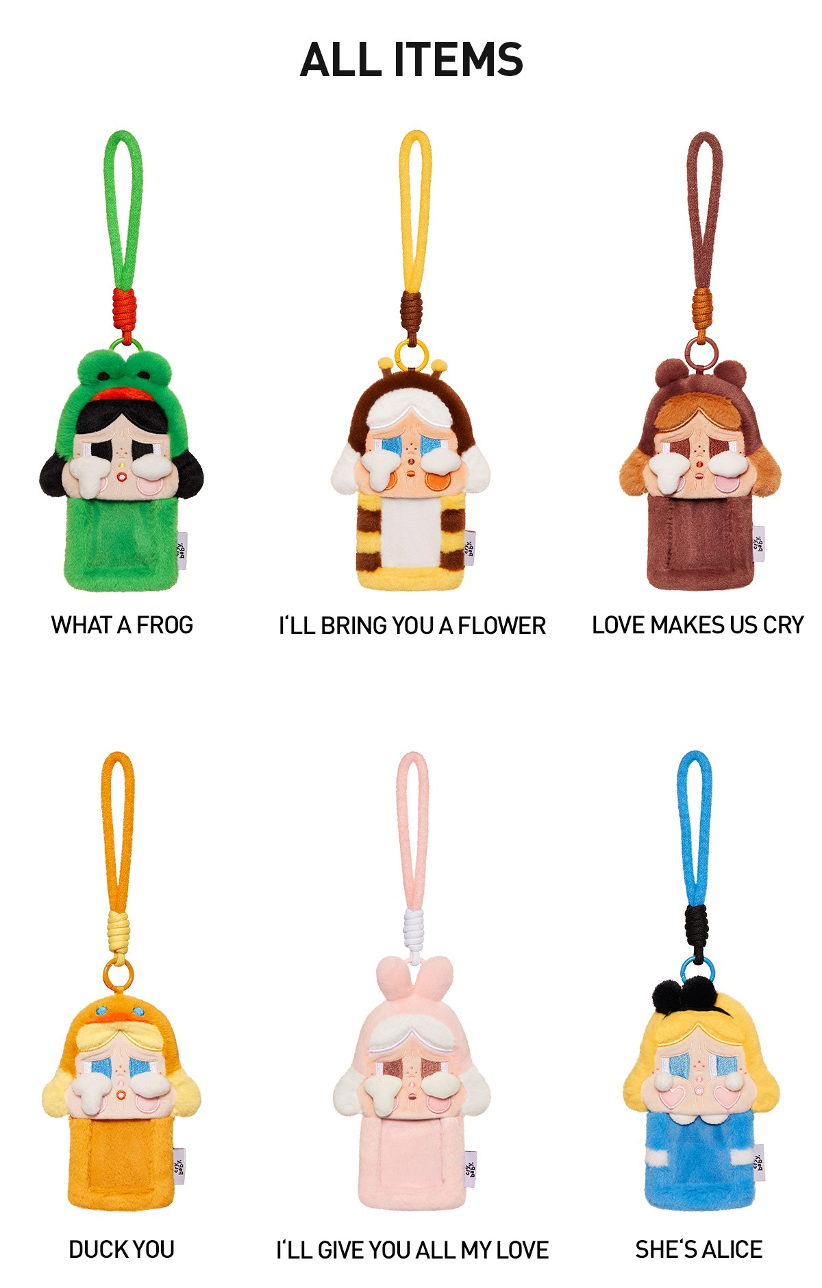 CRYBABY — Crying Again Card Holder Blind Box | POP MART — official detail