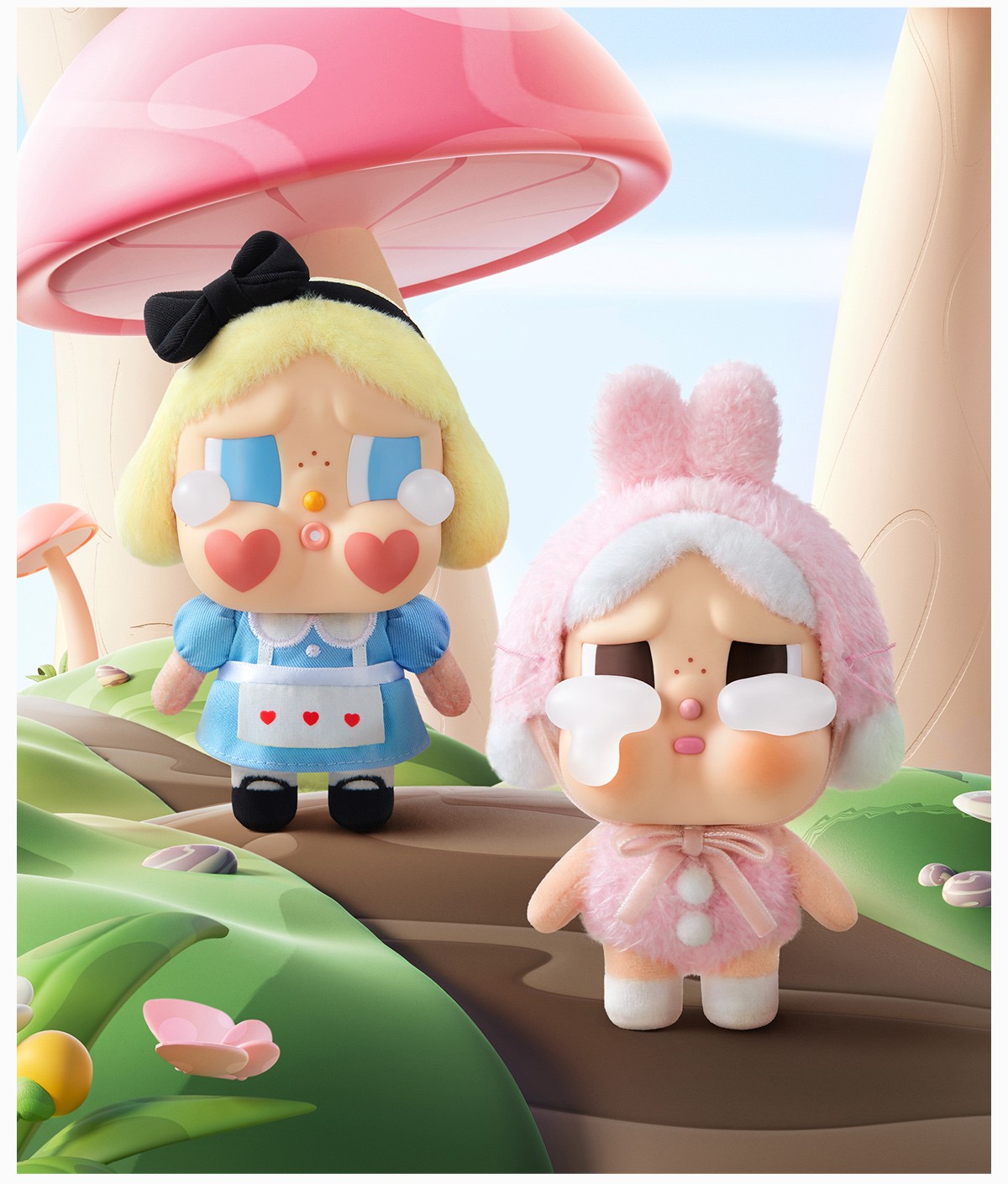 CRYBABY — Crying Again Vinyl Face Blind Box | POP MART — official detail