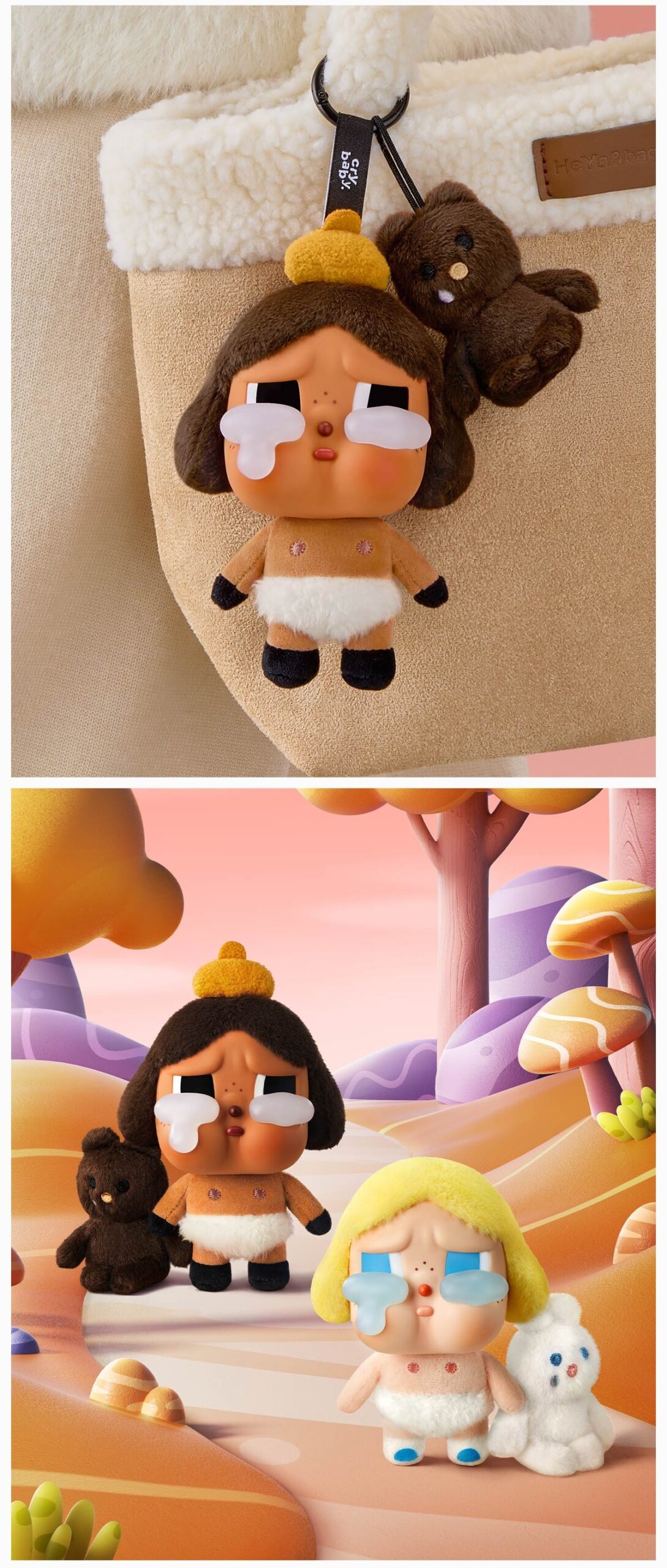 CRYBABY — Crying Again Vinyl Face Blind Box | POP MART — official detail