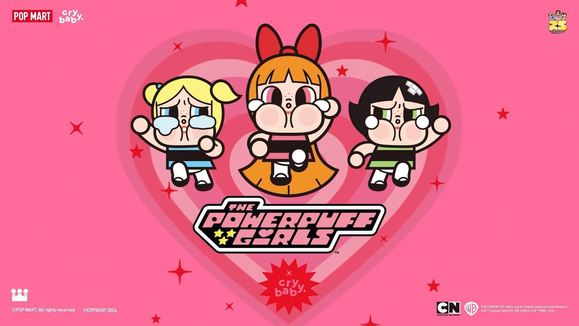 CRYBABY × Powerpuff Girls Series Blind Box | POP MART — official detail