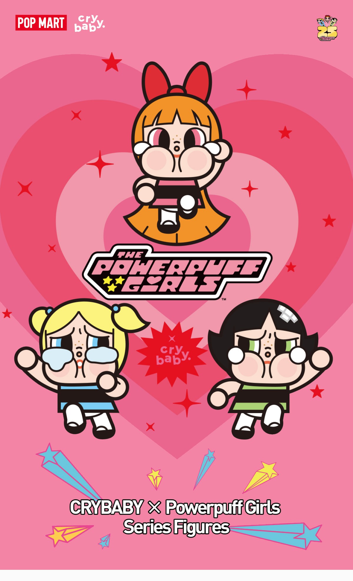 CRYBABY × Powerpuff Girls Series Blind Box | POP MART — official detail