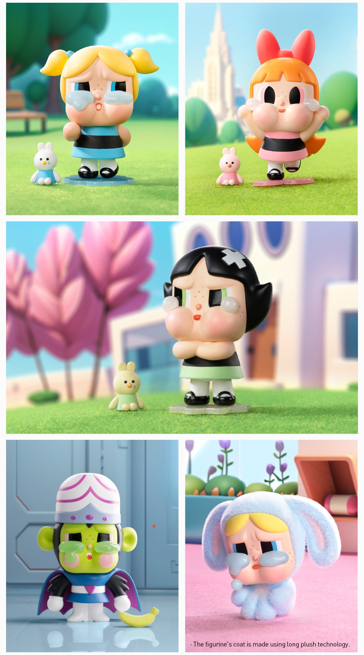 CRYBABY × Powerpuff Girls Series Blind Box | POP MART — official detail