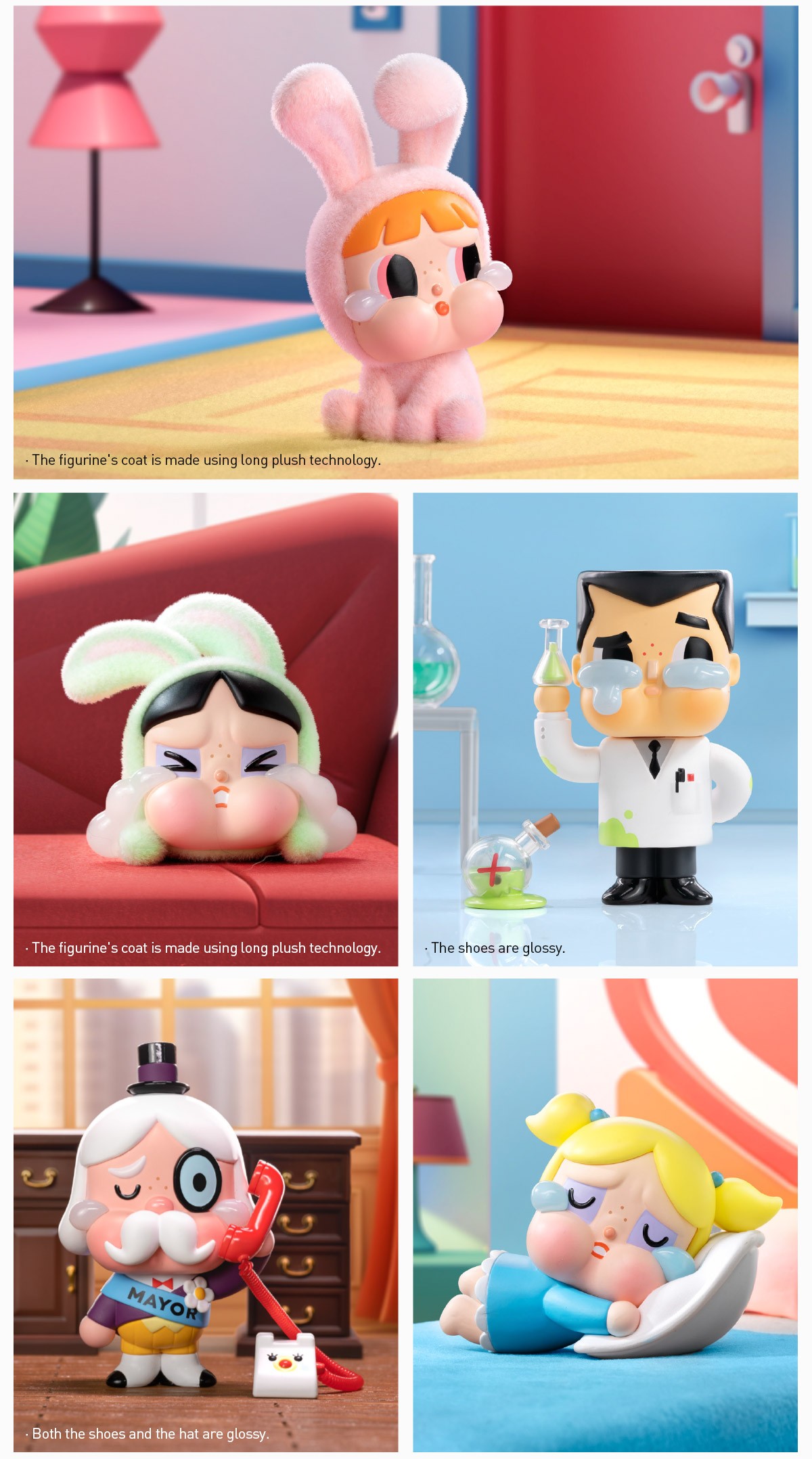 CRYBABY × Powerpuff Girls Series Blind Box | POP MART — official detail