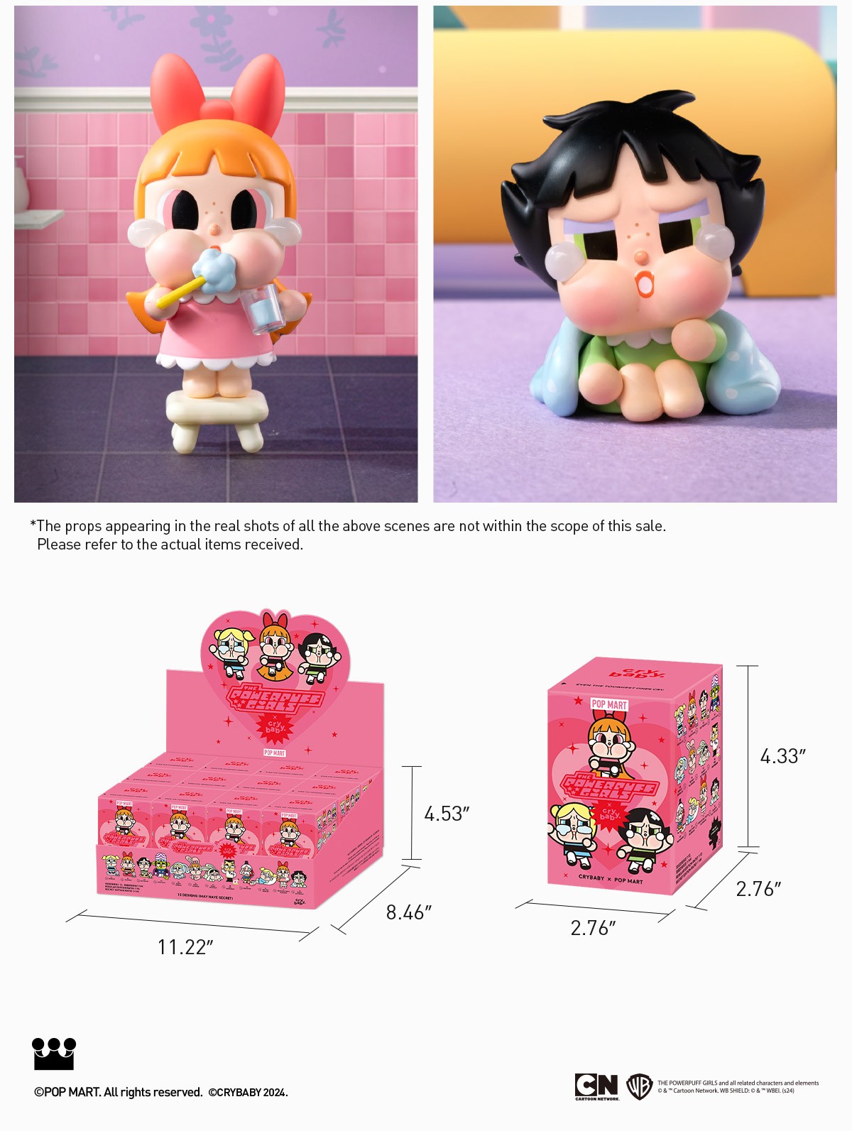 CRYBABY × Powerpuff Girls Series Blind Box | POP MART — official detail