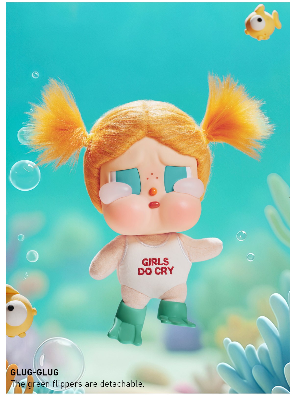 CRYBABY — Vacation Mode On Vinyl Plush Blind Box | POP MART — official detail