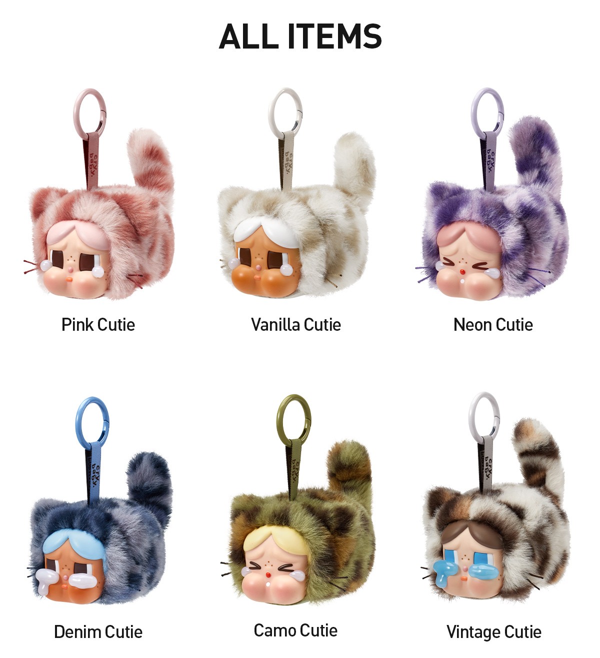 CRYBABY — Wild but Cutie Vinyl Plush Blind Box | POP MART — official detail