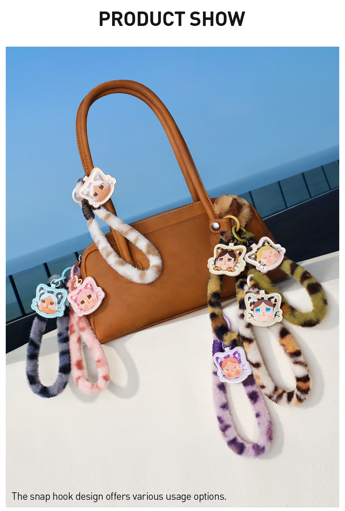 CRYBABY — Wild but Cutie Phone Charm Blind Box | POP MART — official detail