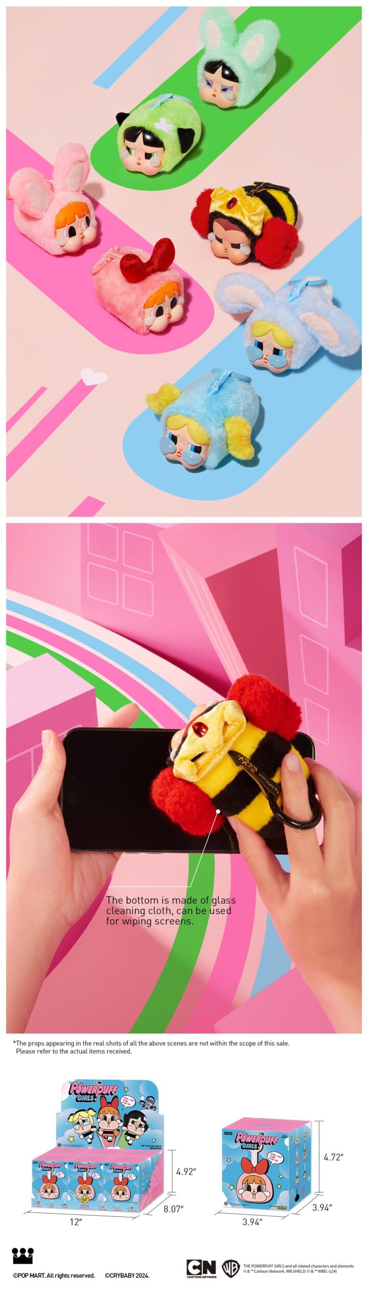 CRYBABY × Powerpuff Girls Vinyl Face Blind Box | POP MART — official detail
