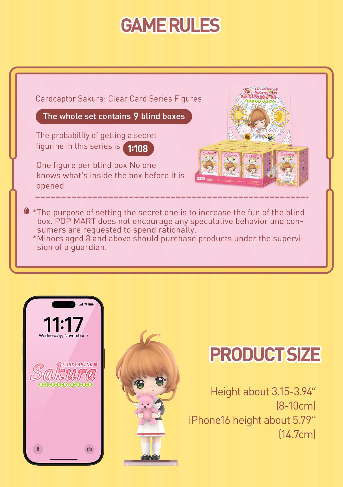 Cardcaptor Sakura — Clear Card Blind Box | POP MART — official detail