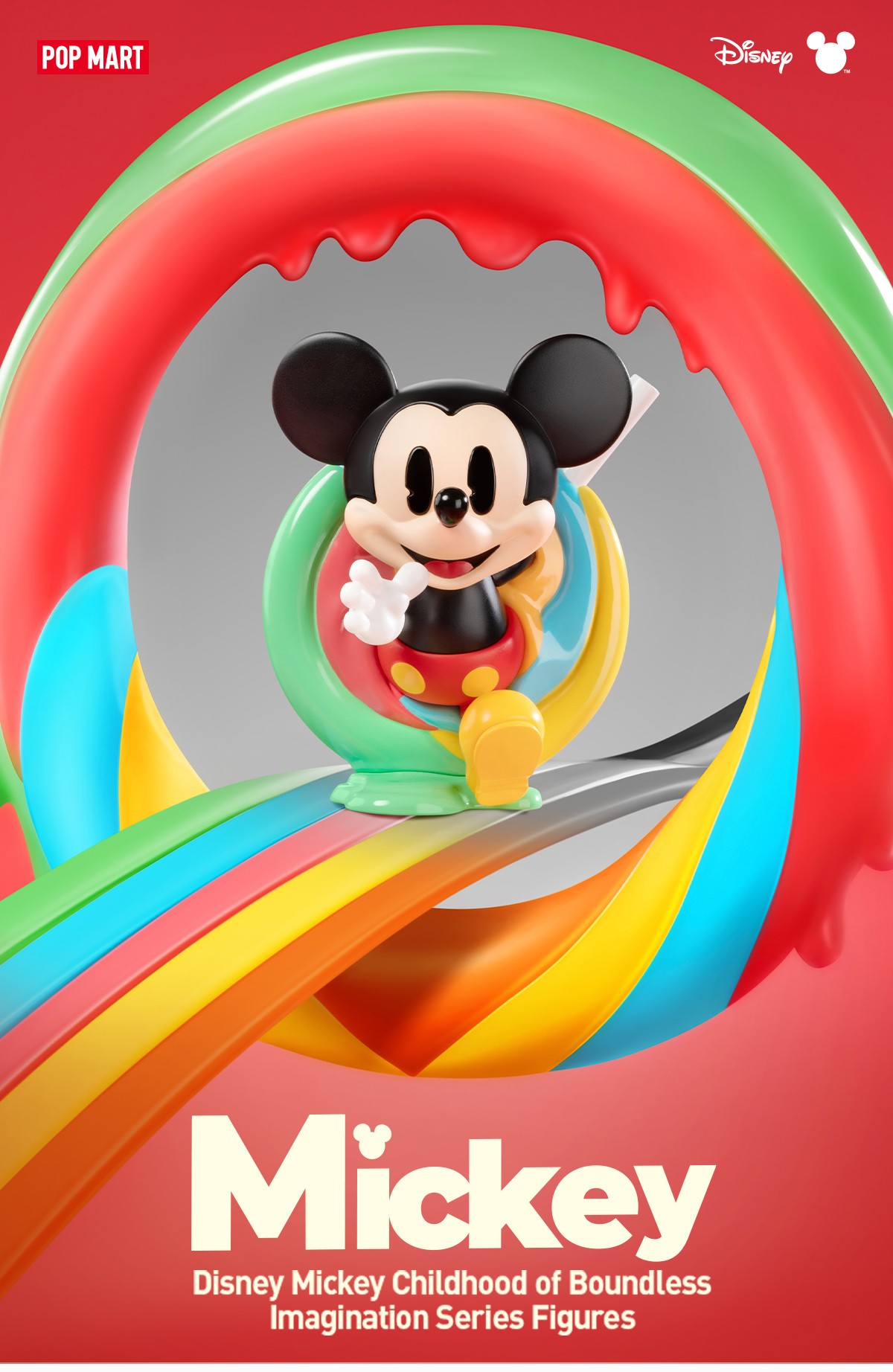 DISNEY — Mickey Childhood of Boundless Imagination Blind Box | POP MART — official detail