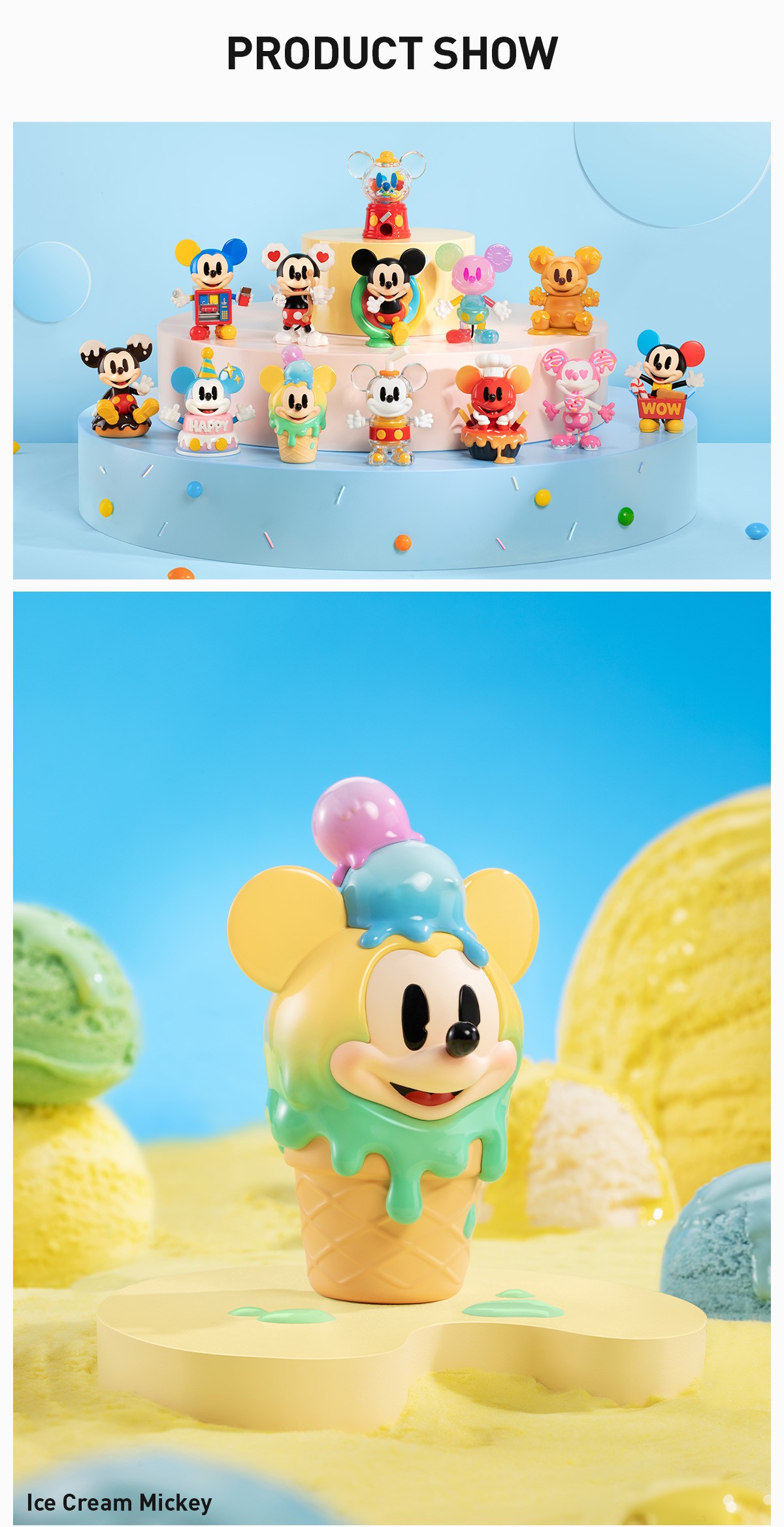 DISNEY — Mickey Childhood of Boundless Imagination Blind Box | POP MART — official detail