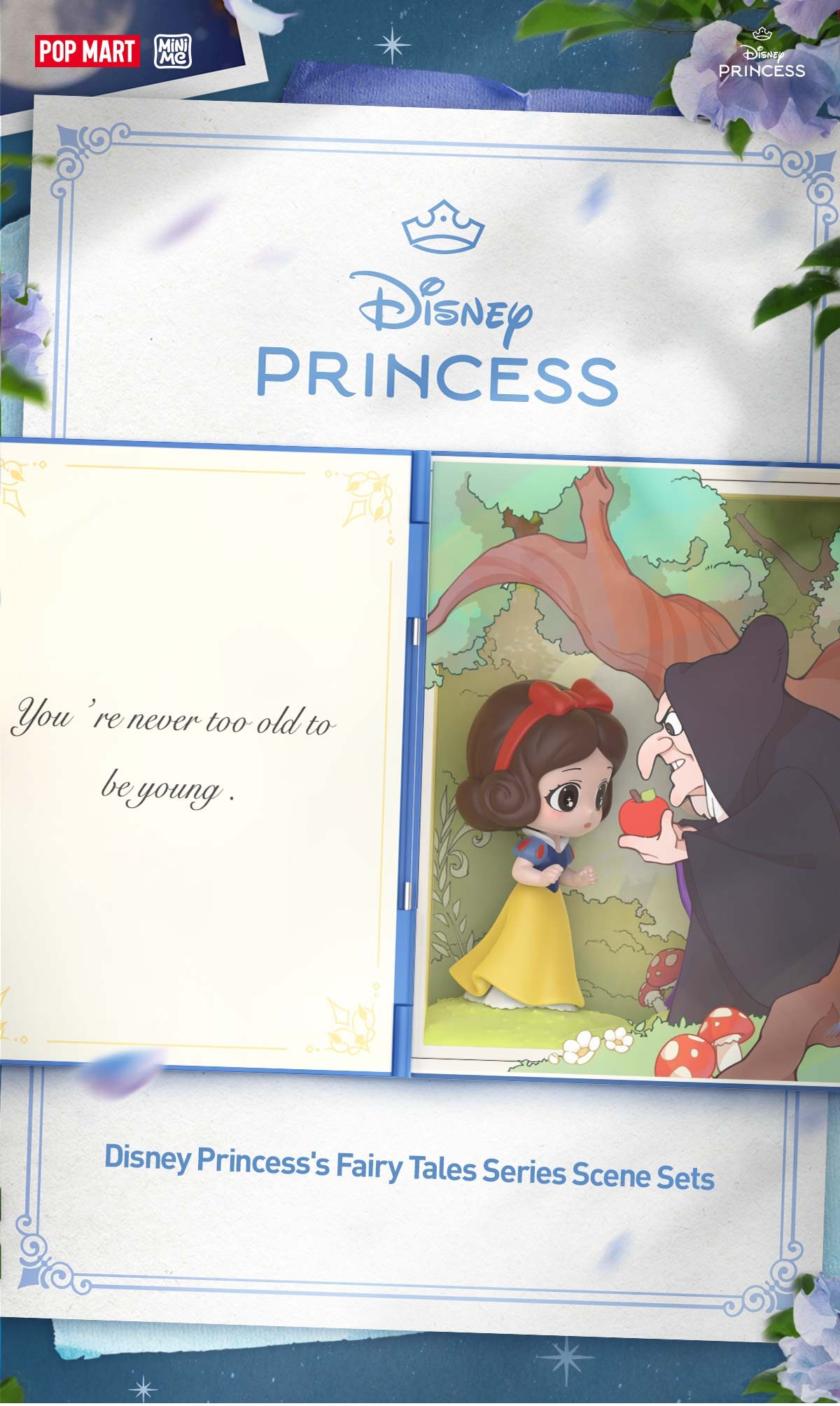 DISNEY — Princess's Fairy Tales Scene Sets Blind Box | POP MART — official detail
