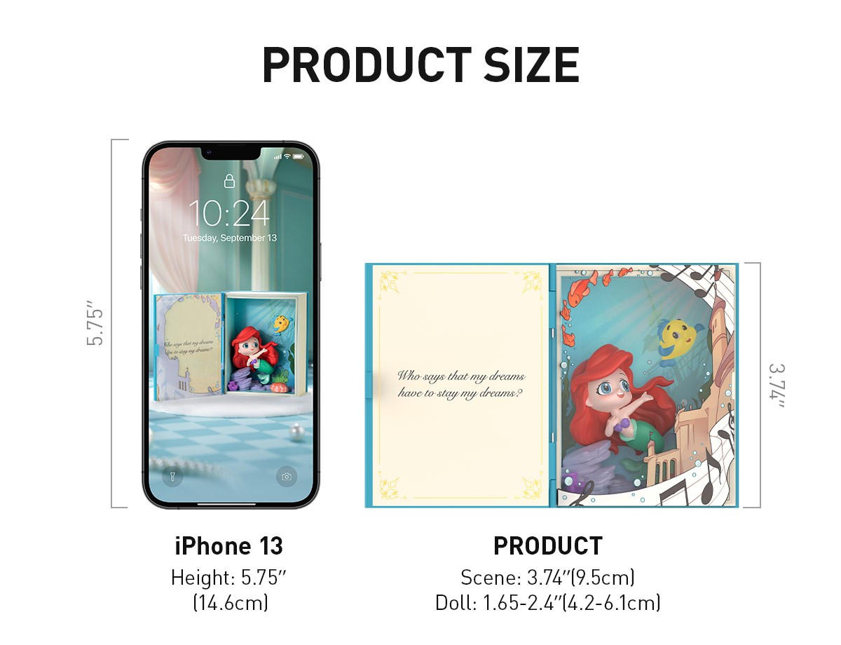 DISNEY — Princess's Fairy Tales Scene Sets Blind Box | POP MART — official detail
