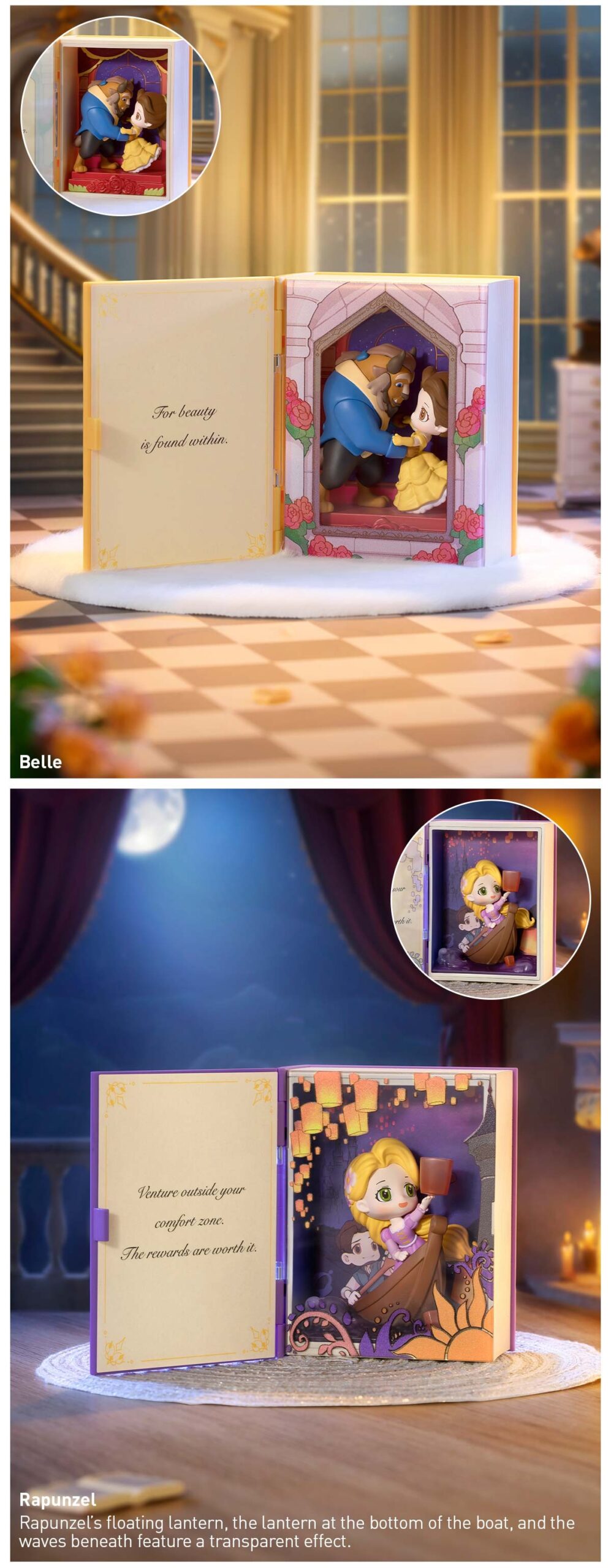 DISNEY — Princess's Fairy Tales Scene Sets Blind Box | POP MART — official detail