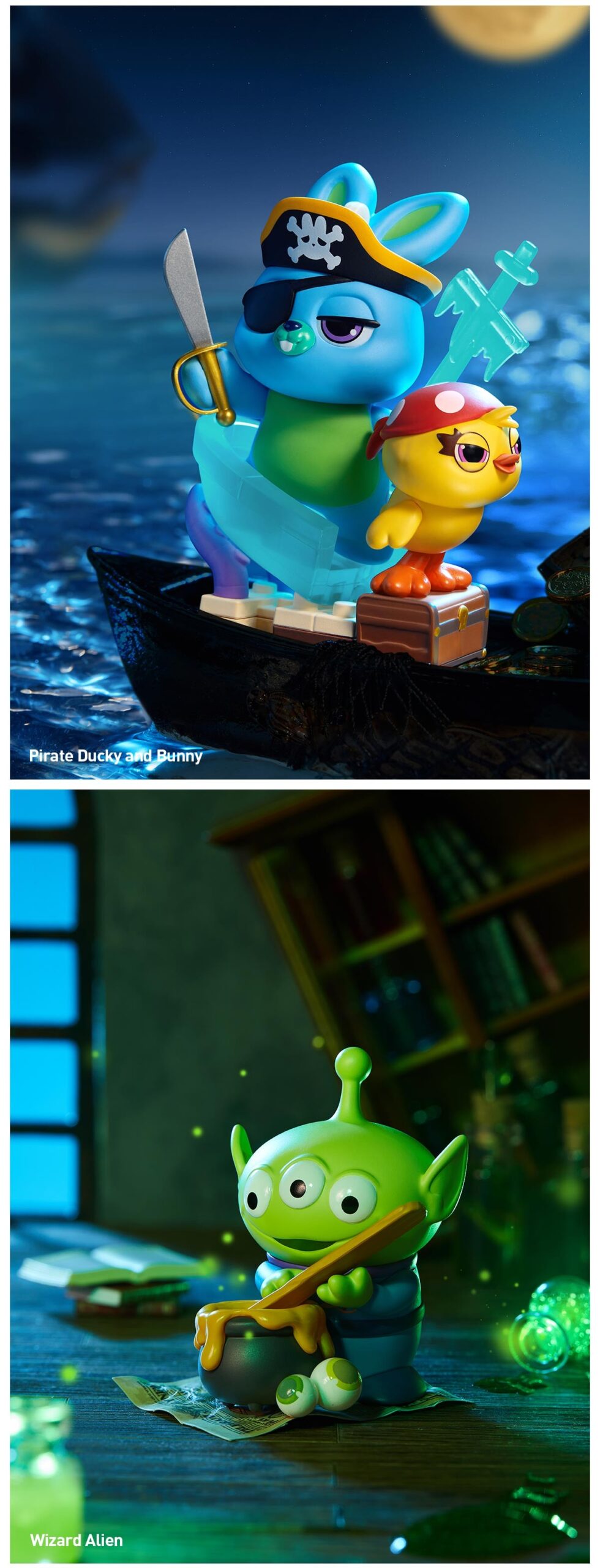 DISNEY — Pixar Spooky Night Series Blind Box | POP MART — official detail