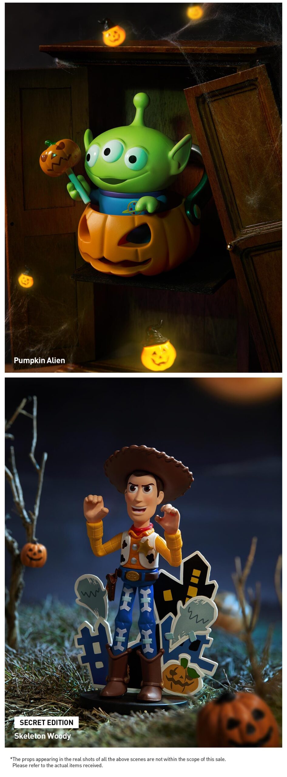 DISNEY — Pixar Spooky Night Series Blind Box | POP MART — official detail