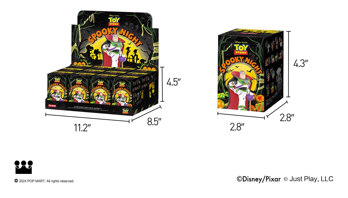DISNEY — Pixar Spooky Night Series Blind Box | POP MART — official detail