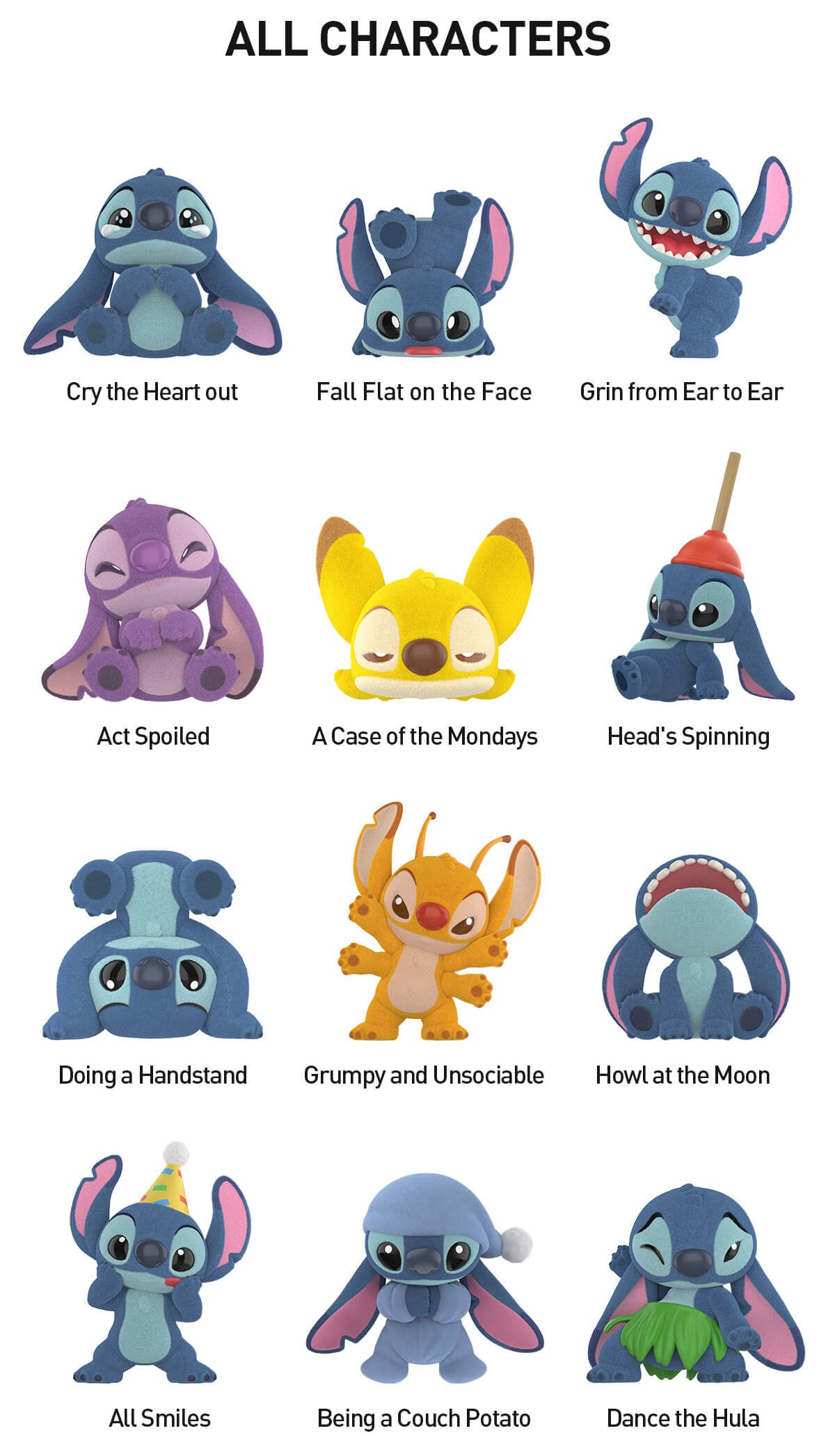 DISNEY — Stitch Little Emotions Series Blind Box | POP MART — official detail