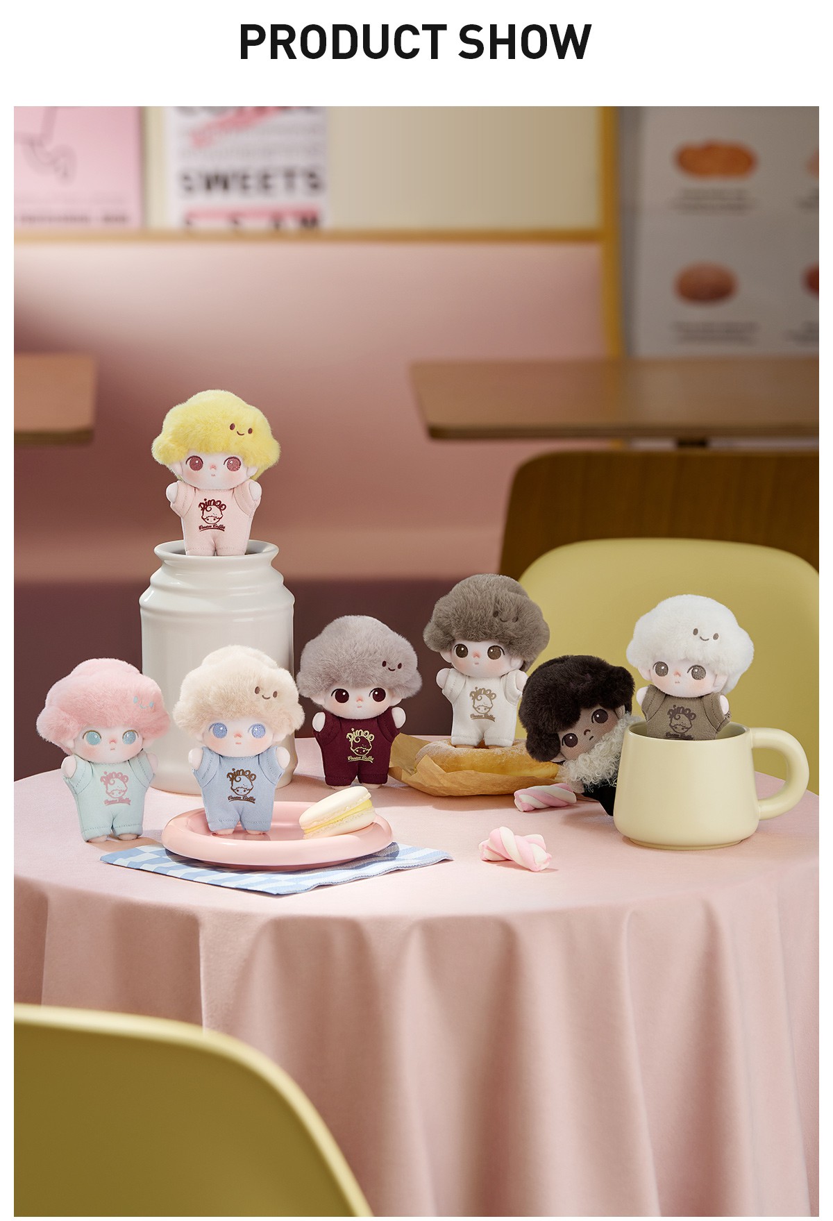 DIMOO — Crush on Coffee Soft-faced Plush Keychain Blind Box | POP MART — official detail