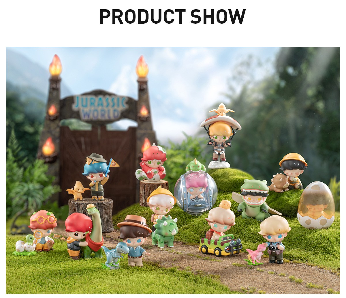 DIMOO — Jurassic World Series Blind Box | POP MART — official detail