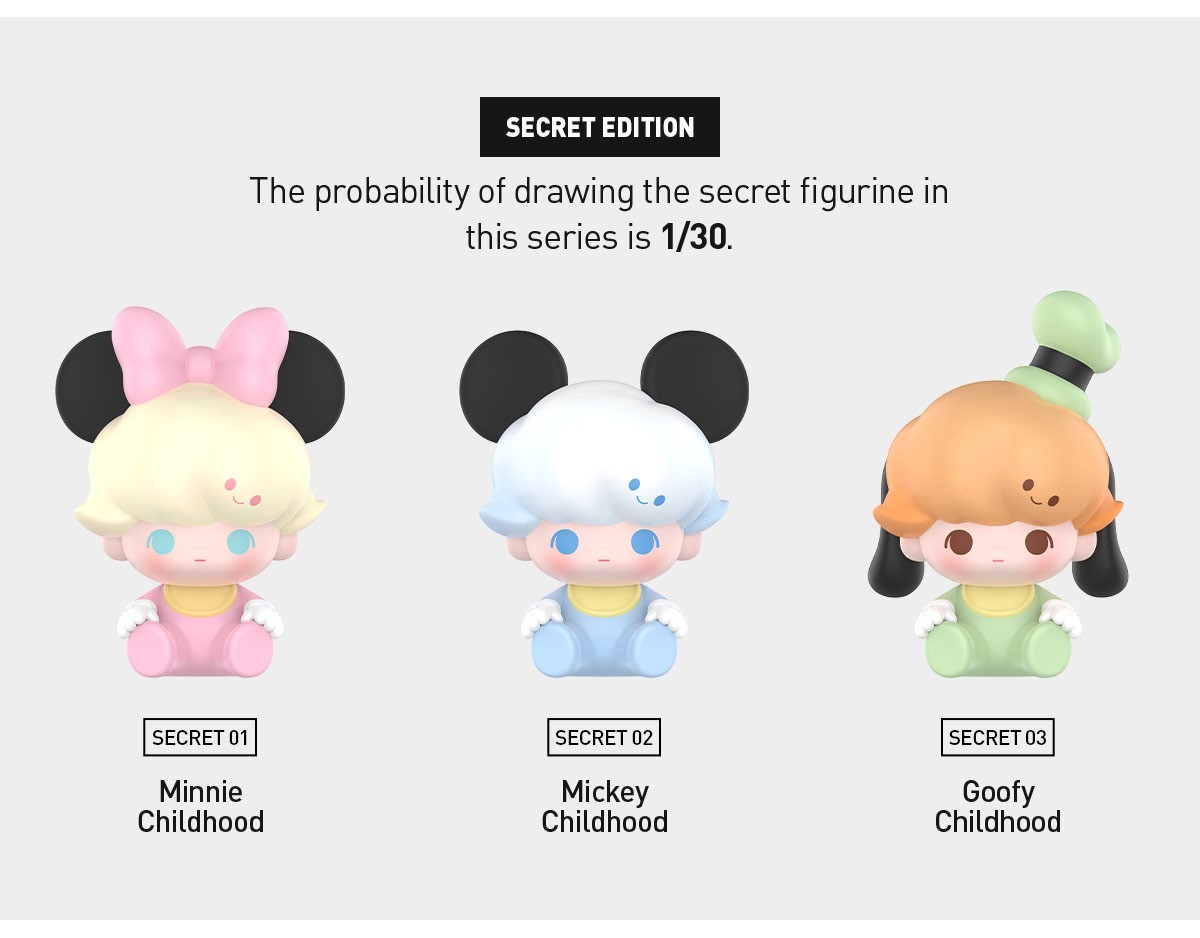 DIMOO — Pop Bean x Disney Classic Series (3 Pcs) Blind Box | POP MART — official detail