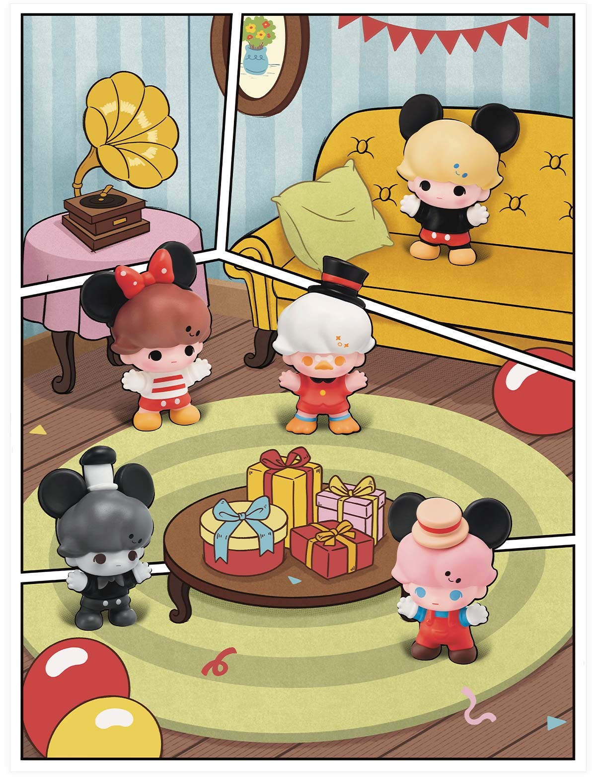 DIMOO — Pop Bean x Disney Classic Series (3 Pcs) Blind Box | POP MART — official detail