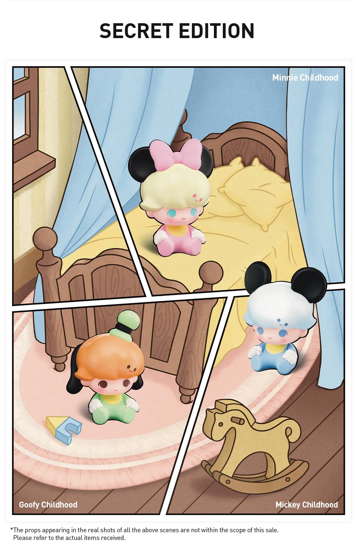 DIMOO — Pop Bean x Disney Classic Series (3 Pcs) Blind Box | POP MART — official detail
