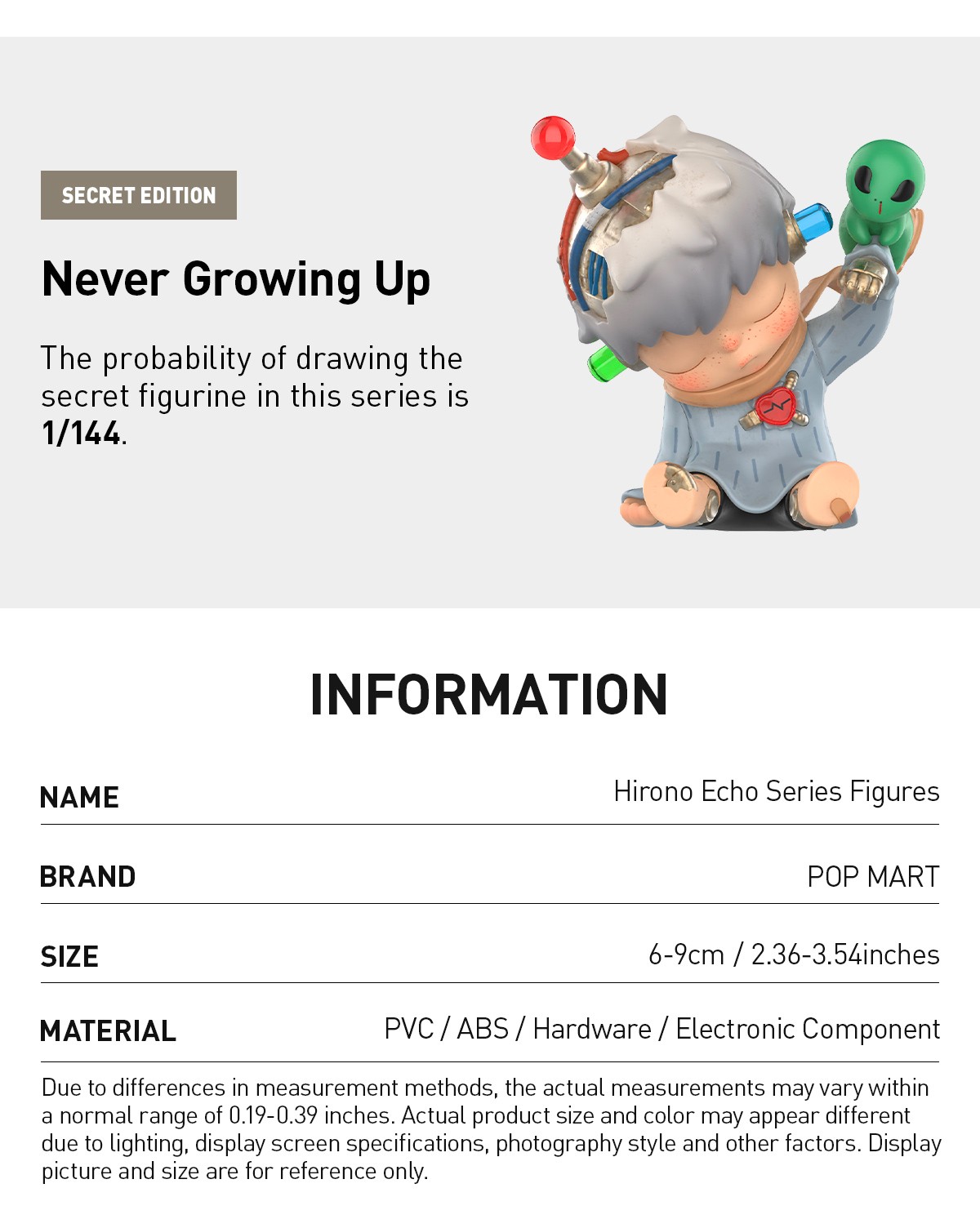 HIRONO — Echo Series Blind Box | POP MART — official detail