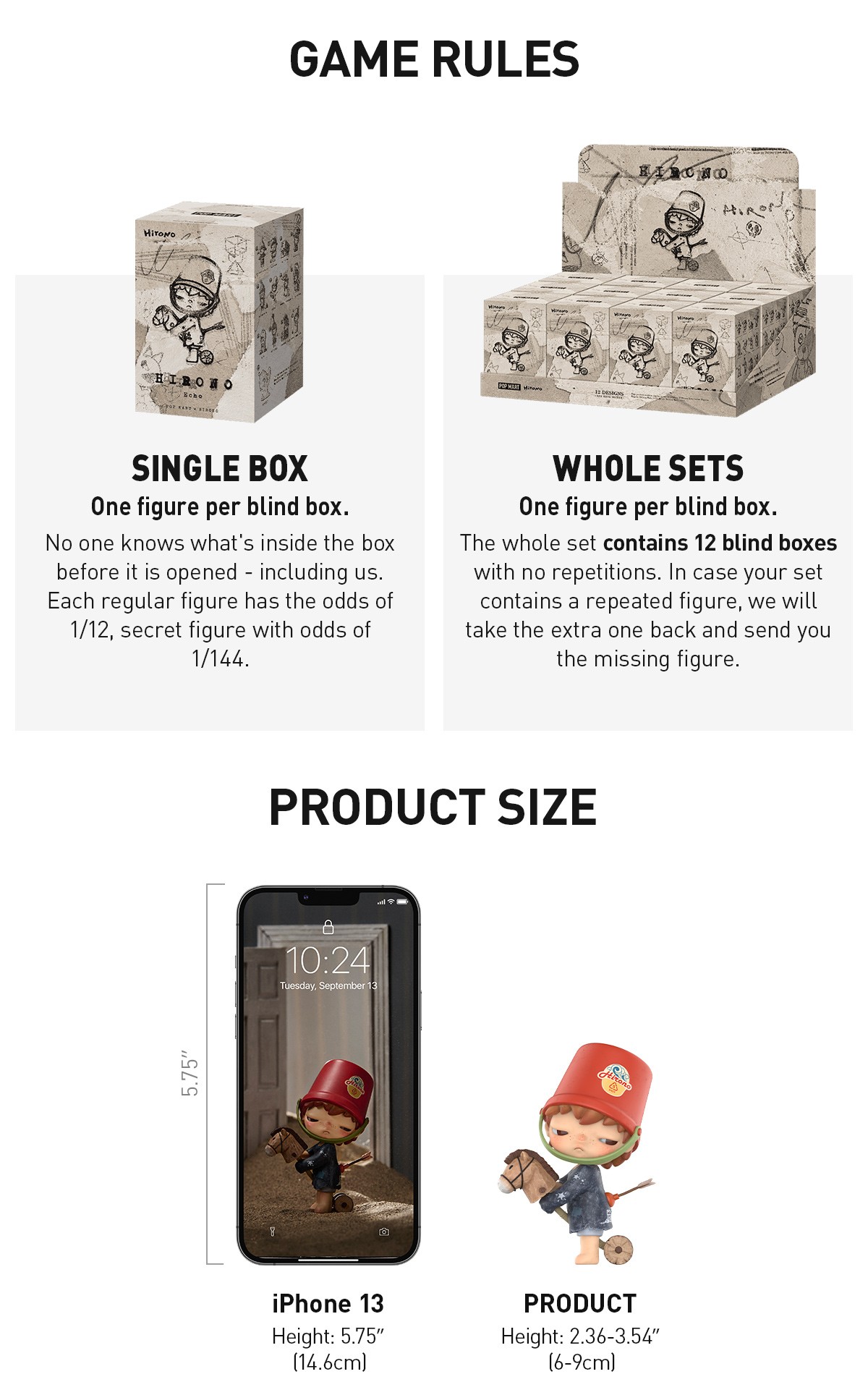 HIRONO — Echo Series Blind Box | POP MART — official detail