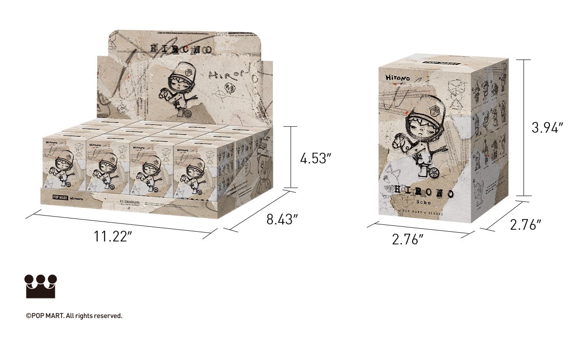 HIRONO — Echo Series Blind Box | POP MART — official detail