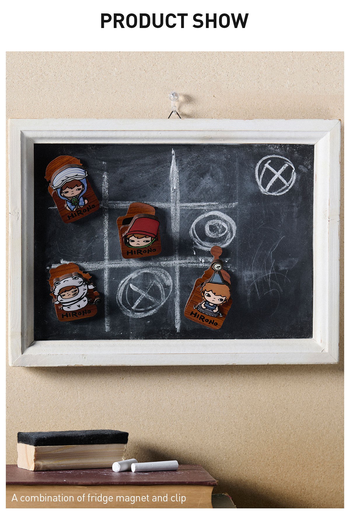 HIRONO — Echo Fridge Magnet Clip Blind Box | POP MART — official detail