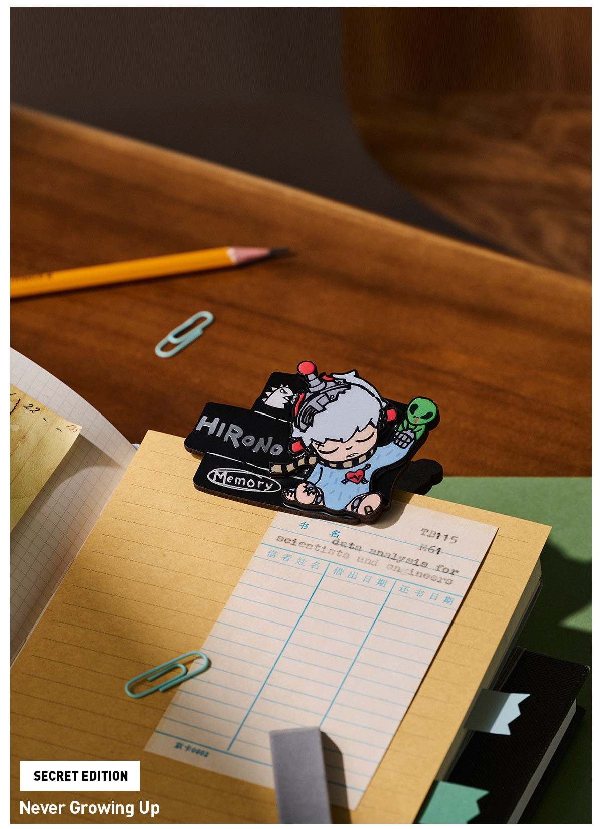 HIRONO — Echo Fridge Magnet Clip Blind Box | POP MART — official detail