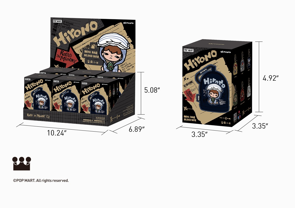 HIRONO — Echo Mini Bag Blind Box | POP MART — official detail