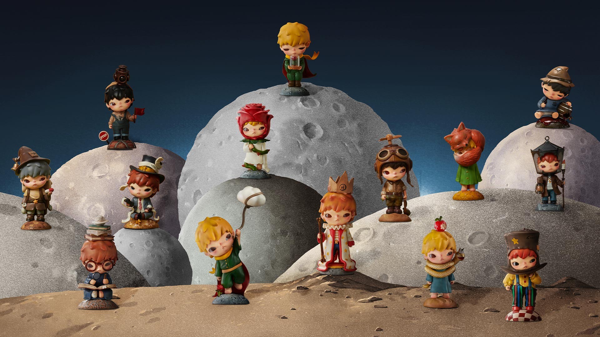 HIRONO × Le Petit Prince Series Blind Box | POP MART — official detail