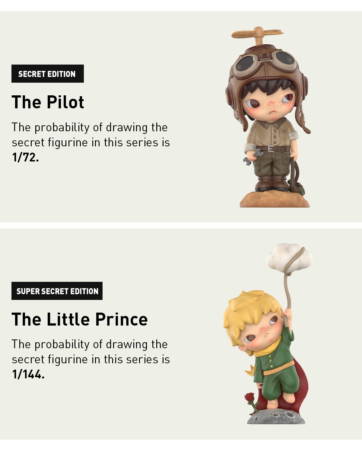 HIRONO × Le Petit Prince Series Blind Box | POP MART — official detail