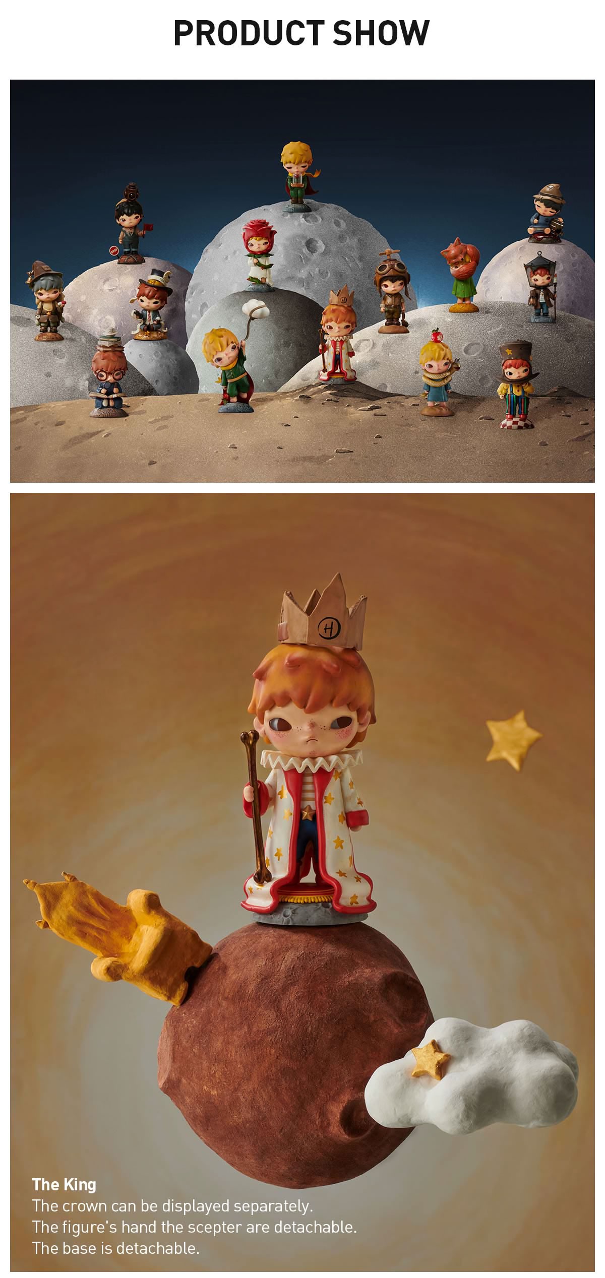 HIRONO × Le Petit Prince Series Blind Box | POP MART — official detail