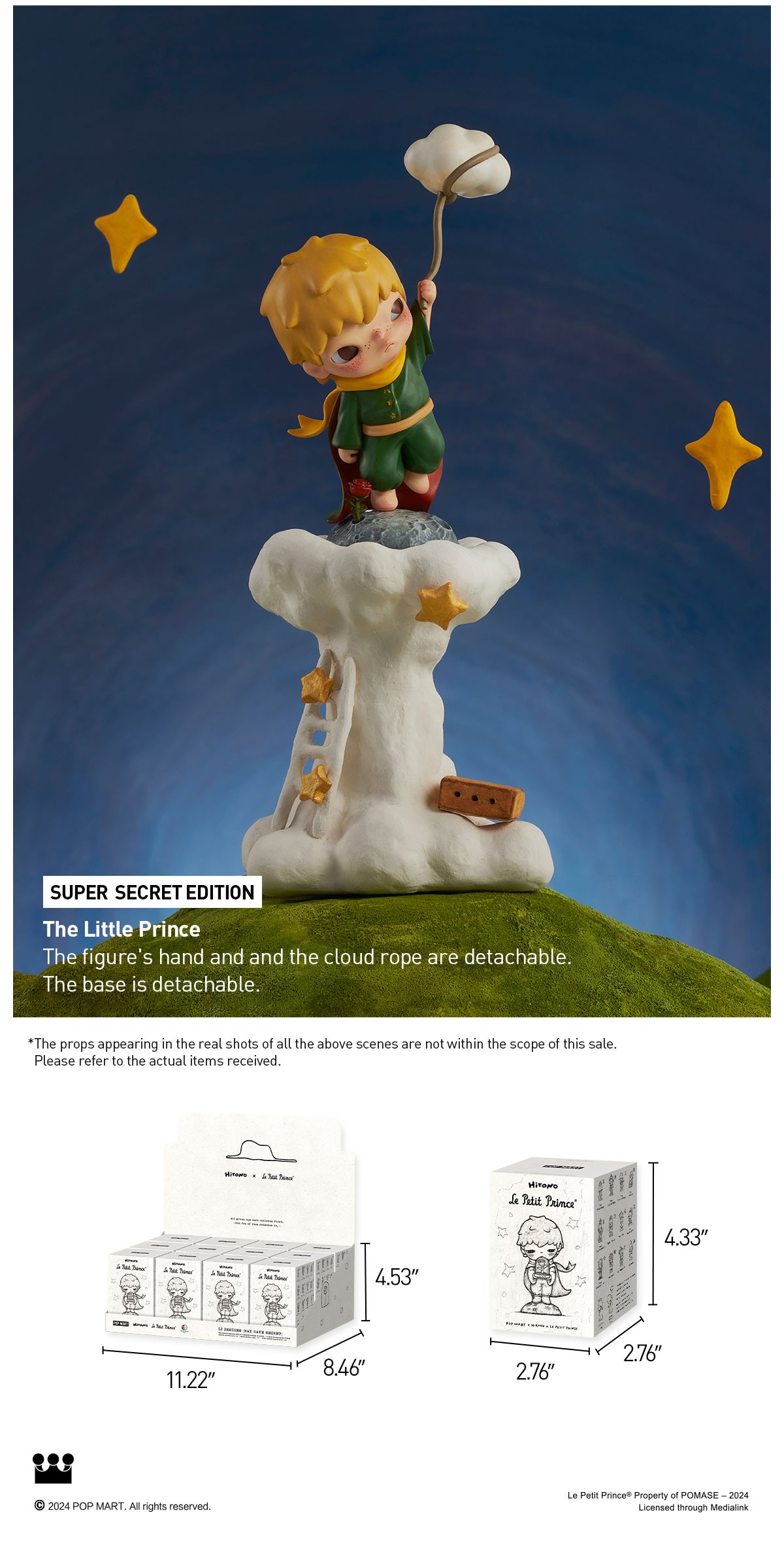 HIRONO × Le Petit Prince Series Blind Box | POP MART — official detail