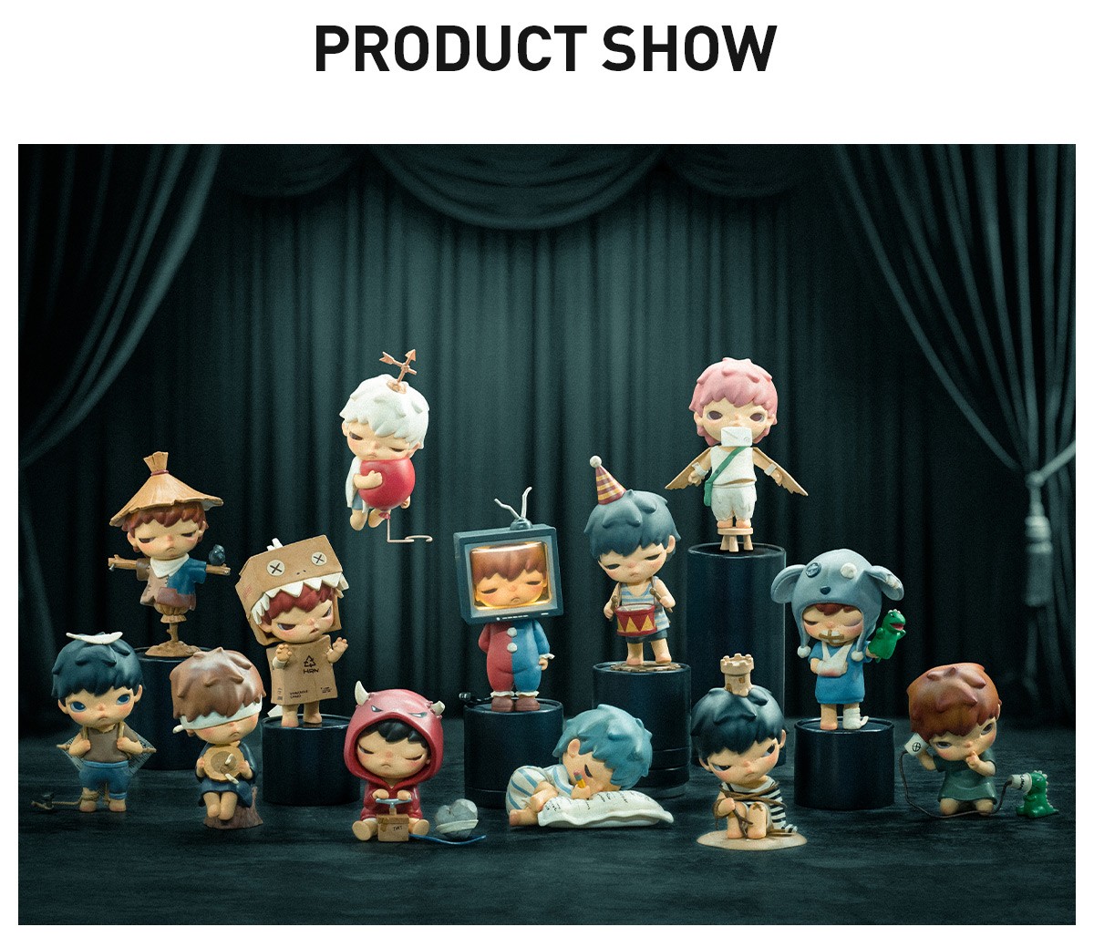 HIRONO — Mime Series Blind Box | POP MART — official detail