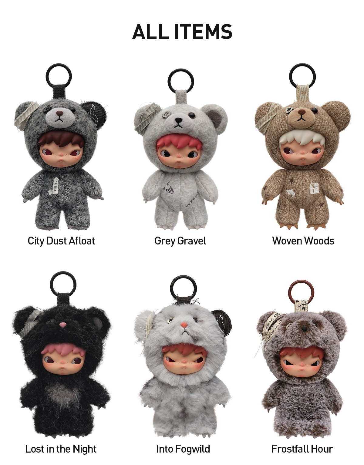 HIRONO — Road Journal Plush Doll Pendant Blind Box | POP MART — official detail