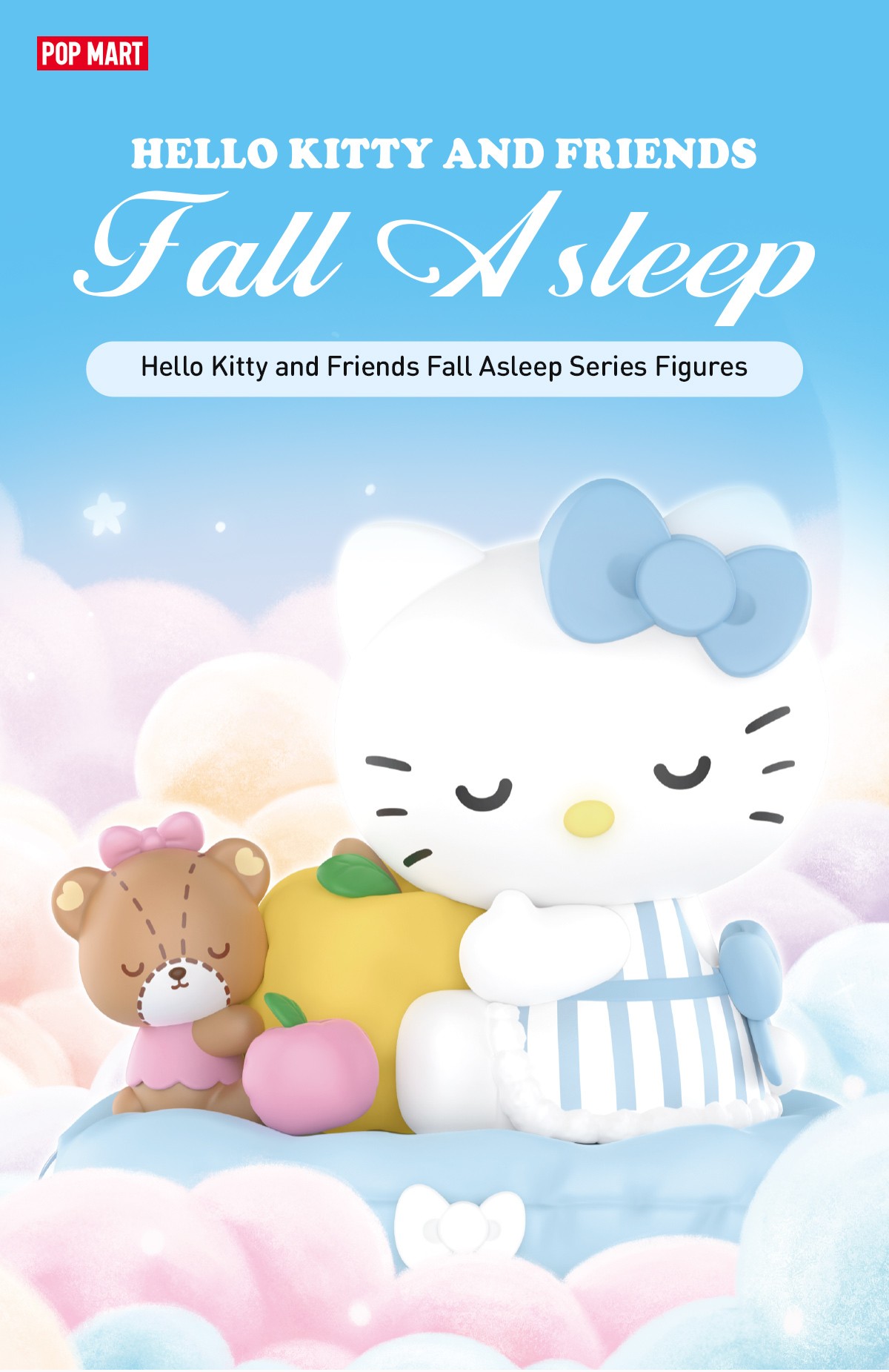 Sanrio — Hello Kitty and Friends Fall Asleep Blind Box | POP MART — official detail