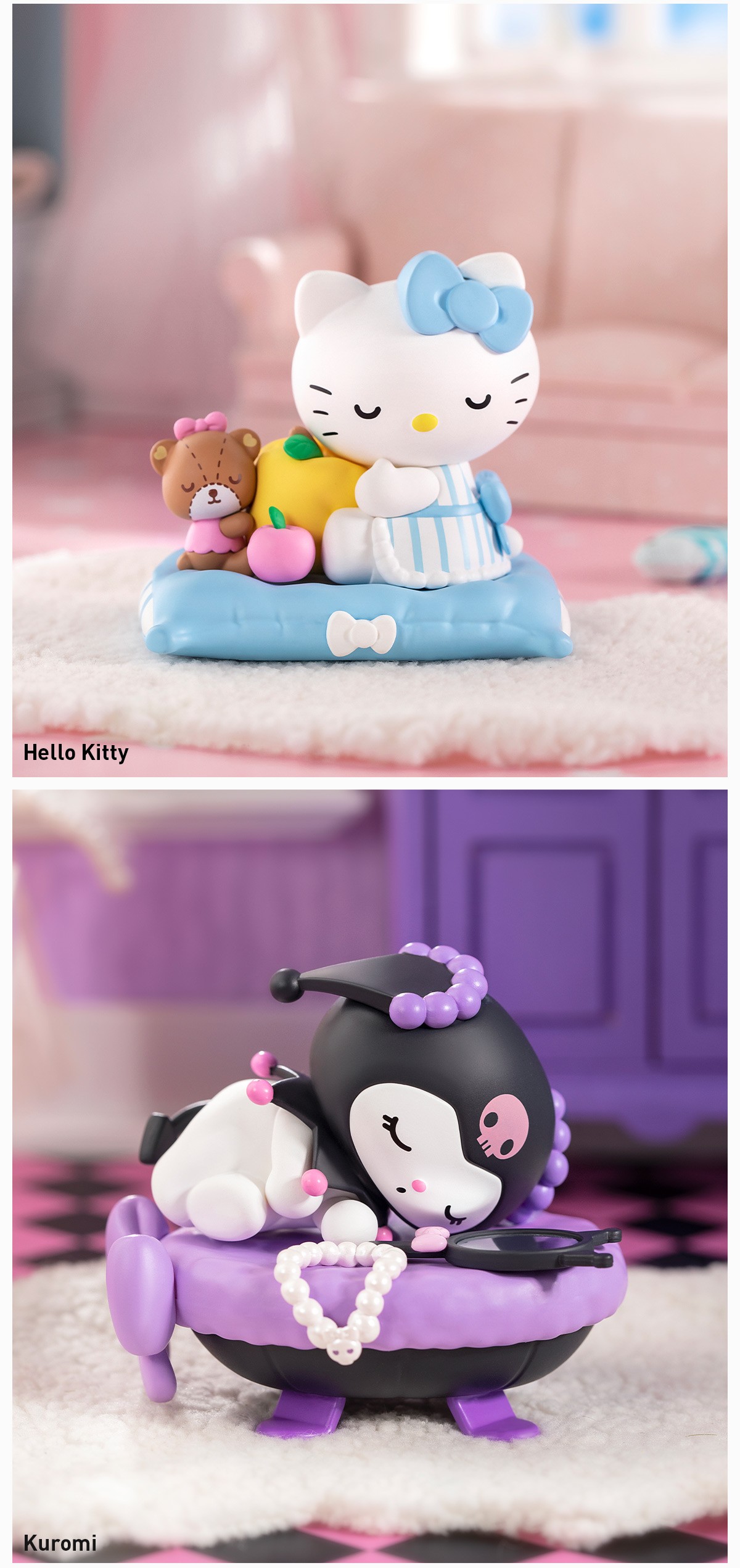 Sanrio — Hello Kitty and Friends Fall Asleep Blind Box | POP MART — official detail